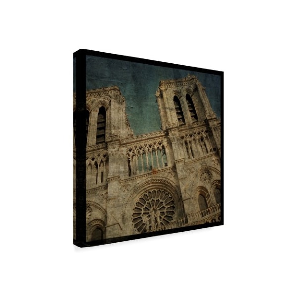 John W. Golden 'Notre Dame' Canvas Art,18x18